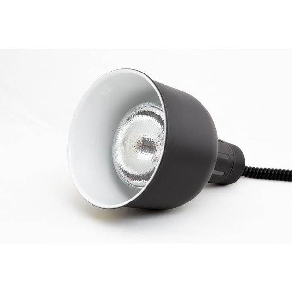Warmhoudlamp Chefs Heat 01 | Zwart | 250W | Ø175mm | 600-800 (h)mm