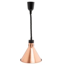 CombiSteel Warmhoudlamp Chefs Heat 02 brons | 250W | Ø 275 mm | 600-800(h)mm