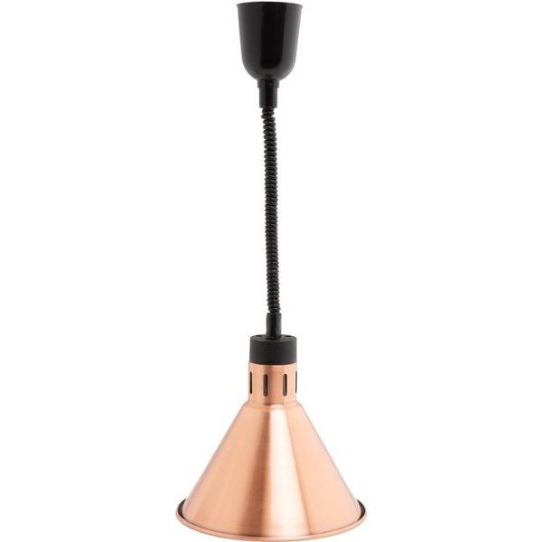 Warmhoudlamp Chefs Heat 02 | Brons | 250W | Ø275mm | 600-800(h)mm
