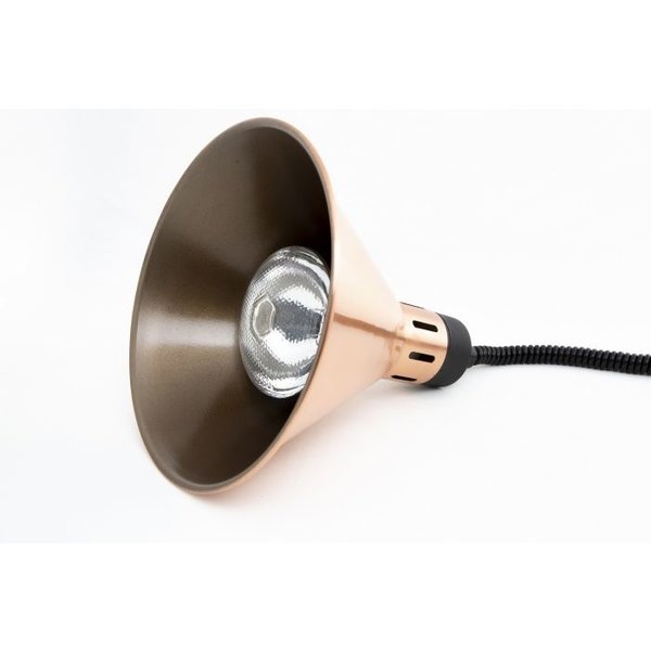 Warmhoudlamp Chefs Heat 02 | Brons | 250W | Ø275mm | 600-800(h)mm
