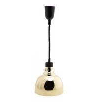 CombiSteel Warmhoudlamp Chefs Heat | Goud | 250W | Ø 240 mm | 600-800(h)mm 