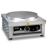 CombiSteel Crêpe maker | 1x Ø400 mm | 3kW | 450x520x245(h)mm