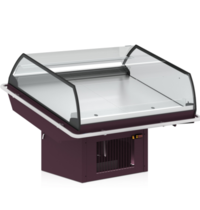 TopCold Koeleiland TC isla 100 | Geforceerd | 0/+2 graden | 1000x1185x935(h)mm