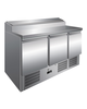 Gastro-Inox Saladette RVS 400L | 8x 1/6 GN | Geforceerd | 1365x700x1010(h)mm 