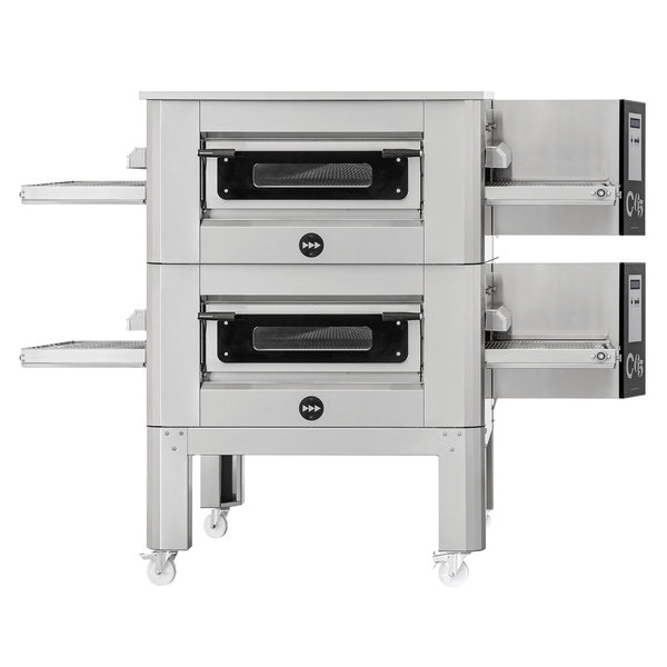 Tunneloven | Gas | C65 | Met Onderstel | 137 Pizza's/u | 22.6kW | 65cm band | 2070x1375x1090(h)mm