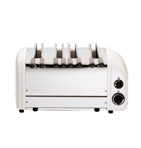 Dualit Broodrooster | Wit | 41034 | Cap. 4st. | 80 Sneden/u | 230V | 460x210x220(h)mm