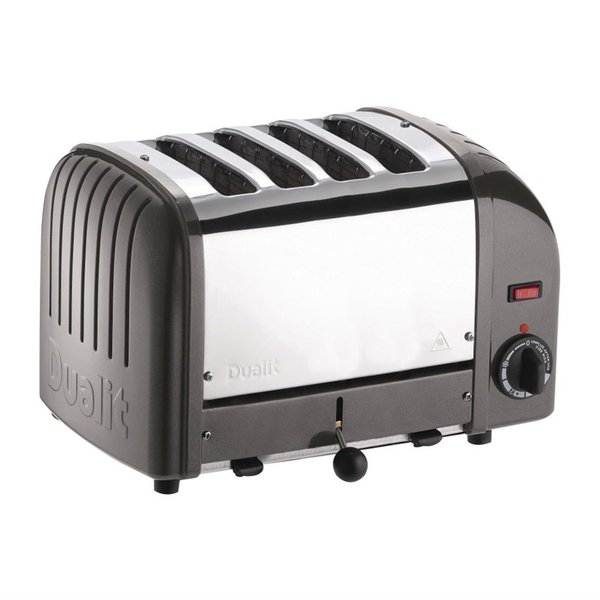 Broodrooster grijs 40348 | Cap.4st. | 130 sneden/h | 230V | 360x210x220(h)mm