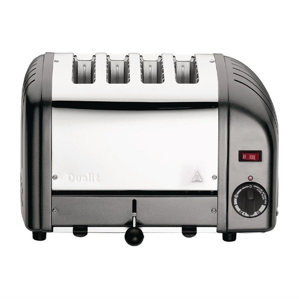 Broodrooster grijs 40348 | Cap.4st. | 130 sneden/h | 230V | 360x210x220(h)mm