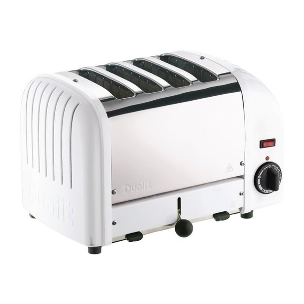 Broodrooster wit 40355 | Cap.4st. | 130 sneden/h | 230V | 360x210x220(h)mm