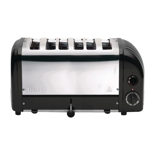 Broodrooster zwart 60145 | Cap.6st. | 195 sneden/h | 230V | 460x210x220(h)mm