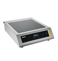 Buffalo Inductie kookplaat zwaar gebruik | 3kW | Met pan detectie | 390x490x120(h)mm 