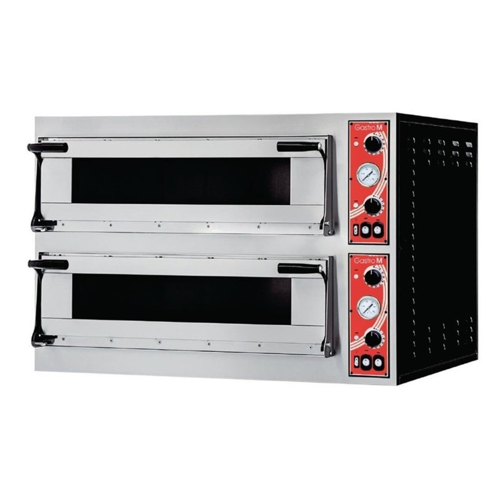 Pizza oven elektrisch Rome | 2x4 Ø36cm | 12kW/h | - Horecagemak