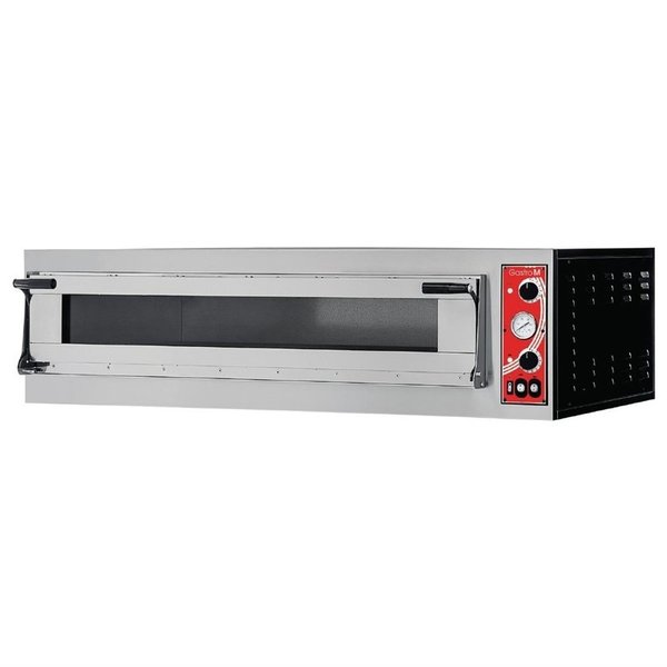 Pizzaoven Elektrisch Milan 1 | 1x3 Ø36cm | 6kW | 1305x600x413(h)mm