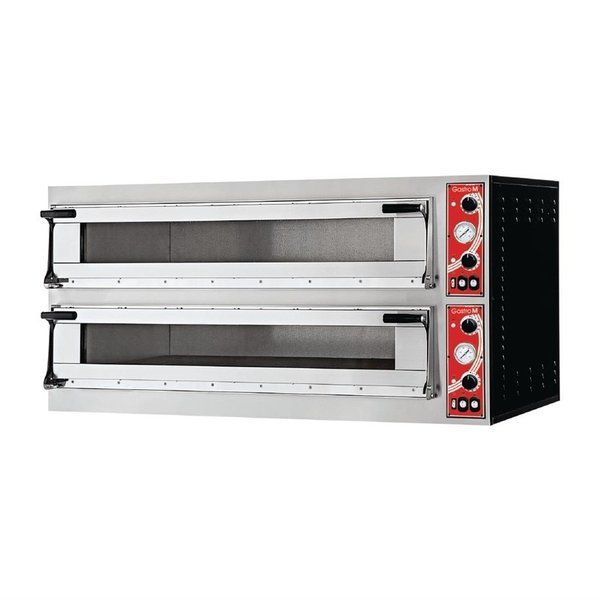 Pizza oven elektrisch M Napels | 6+6 Ø35cm |  18kW/h | 1360x955x745(h)mm