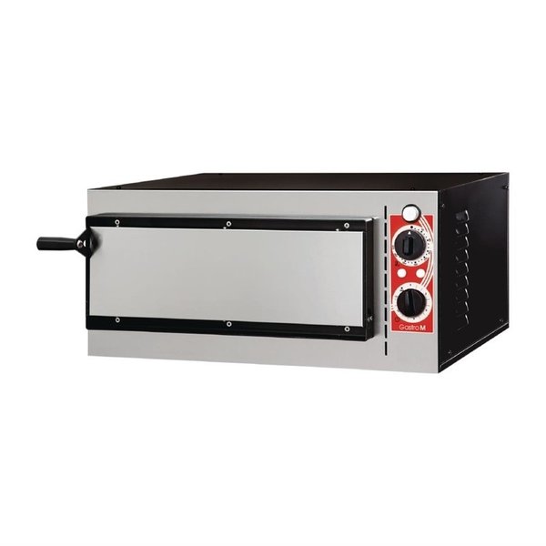 Pizza oven elektrisch M Pisa | 1x 32(Ø)cm | 1,6kW/h | 568x500x280(h)mm