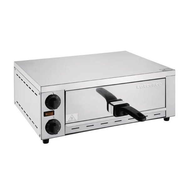 Pizzaoven | Elektrisch | 1x Ø305mm | 1.13kW | 380x468x188(h)mm