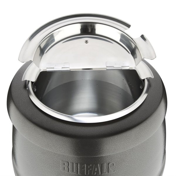 Soepketel grijs 10 liter | 37,5(h)x33(Ø)cm