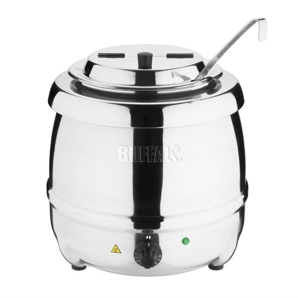 Soepketel RVS 10 liter | 36(h)x34,5(Ø)cm
