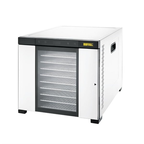 Droogoven | RVS | Incl. 10 RVS-Roosters | 1kW | 430x535x415(h)mm