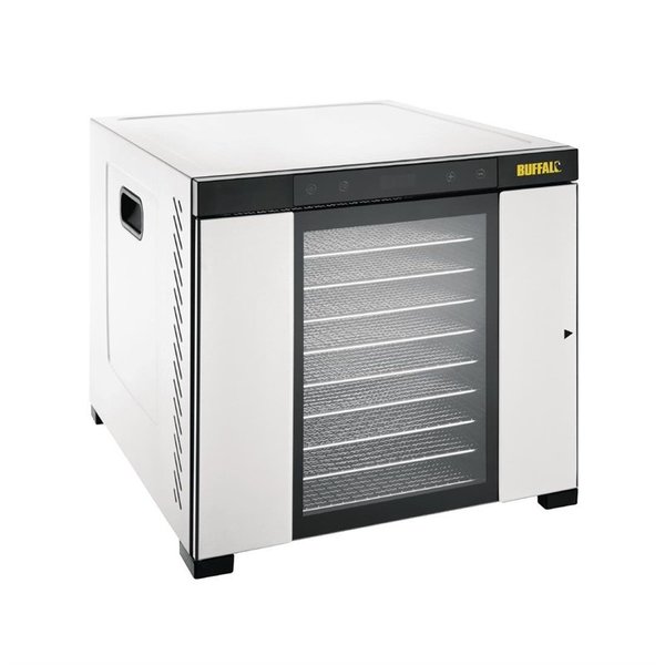 Droogoven | RVS | Incl. 10 RVS-Roosters | 1kW | 430x535x415(h)mm