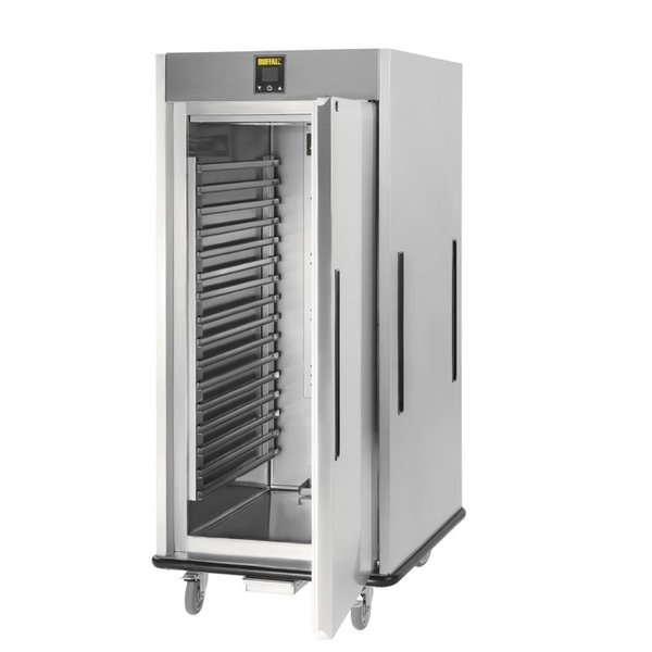 Banketwagen verwarmd | 16x GN 1/2 of 32 x 1/1 GN | 1.4kW | 807x885x1770(h)mm