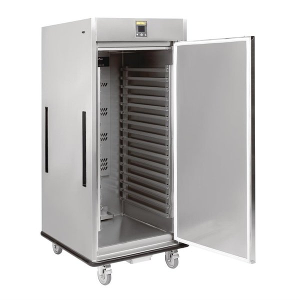 Banketwagen verwarmd | 16x GN 1/2 of 32 x 1/1 GN | 1.4kW | 807x885x1770(h)mm