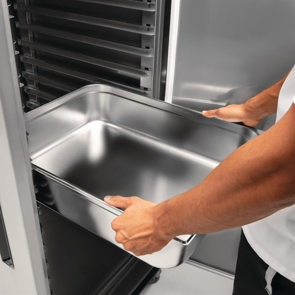 Banketwagen verwarmd | 16x GN 2/1 of 32 x 1/1 GN | 1.4kW | 807x885x1770(h)mm