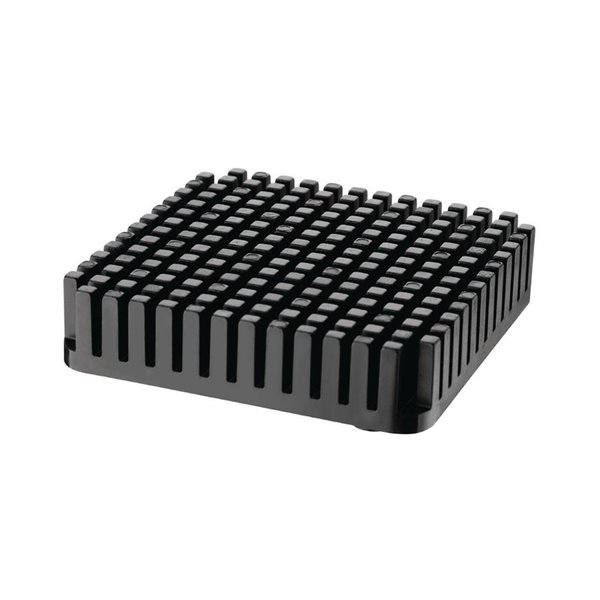 Groentesnijder aluminium & RVS | 9,5 mm mes | 253x253x470(h)mm