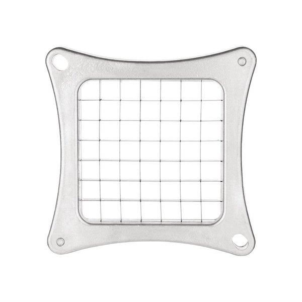 Groentesnijder aluminium & RVS | 9,5 mm mes | 253x253x470(h)mm