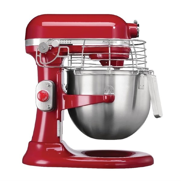 Mixer rood 6,9L | 325W | Met vaste kom | 371x287x417(h)mm