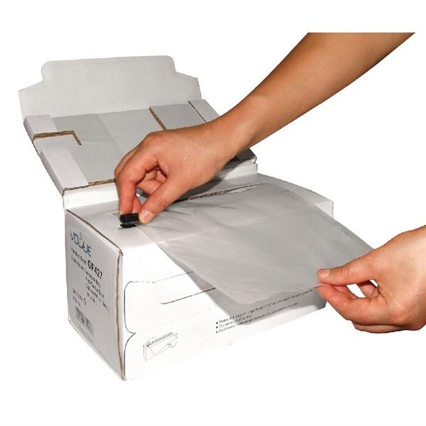 Vacuümfolie op rol met dispenser 200mm x 15m