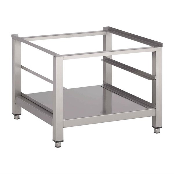 Vaatwasser onderstel met onderblad en geleider | 600x600x400(h)mm