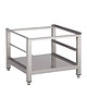 Gastro M Vaatwasser onderstel met onderblad en geleider | 600x600x400(h)mm 