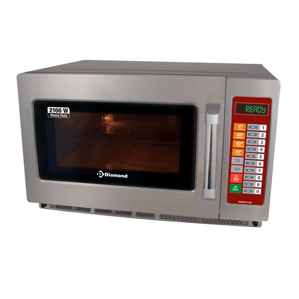 Magnetron | RVS | 34L (2/3 GN) | 2100W | Digitale Bediening | 574x528x368(h)mm