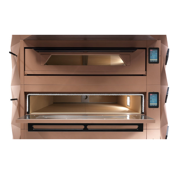 Modulaire Elektrische Pizza, Brood en Gebak Oven | 2 Kamers | 23.3kW | 1900x1900x2100(h)mm