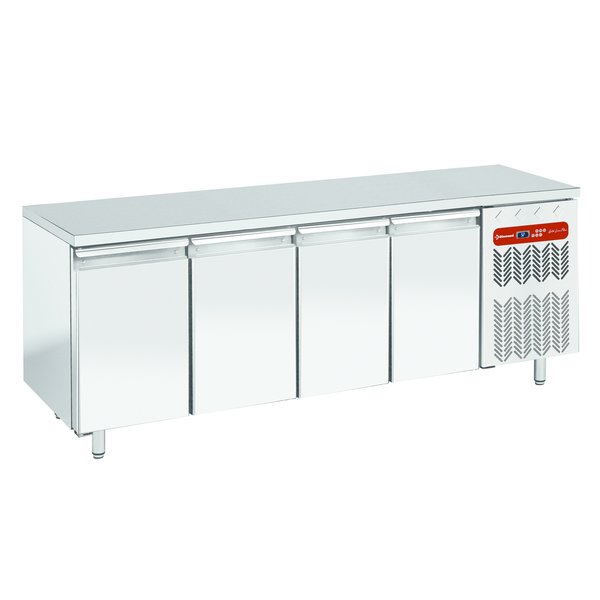 Vrieswerkbank | GN 1/1 | 4 Deurs | Geventileerd | 2250x700x880/900(h)mm