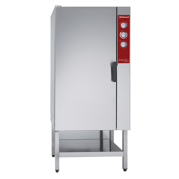 Elektrische oven 'opwarmen en behouden van temperatuur ' | 15x GN 1/1 + bevochtiger | 750x790x1650(h)mm