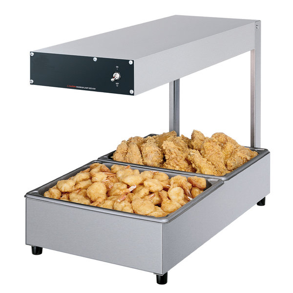 Voedselverwarmer | Opzetmodel | Infrarood | Kuip GN 1/1 | 230V | 314x610x403(h)mm