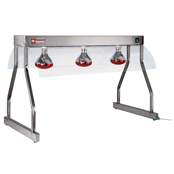 Warmtebrug | Infrarode Lampen | 3x 0.25kW | 1030x530x700(h)mm