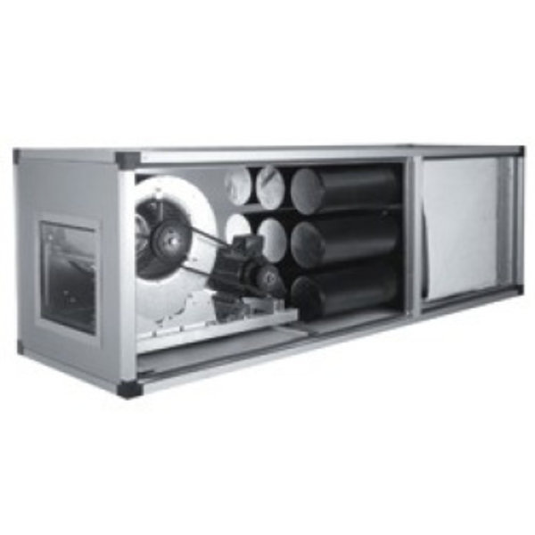 Filterende Extractiegroep | 2600m3/u | 2 Snelheden | 1.1kW | 670x2000x670(h)mm