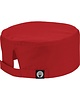ChefWorks Chef Works Cool Vent beanie rood | Polyester/katoen 