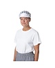 Whites Chefs Clothing Whites nylon muts met klep en haarnet 