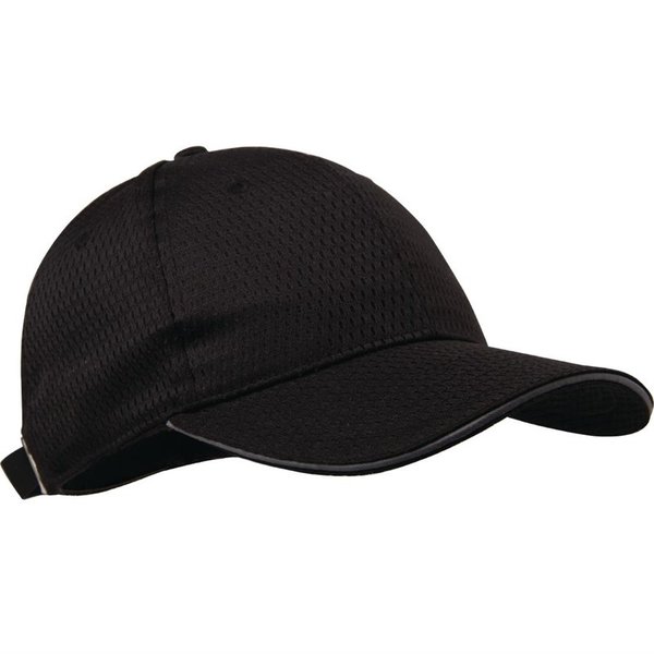Chef Works Cool Vent baseball cap zwart en grijs | Polyester/katoen