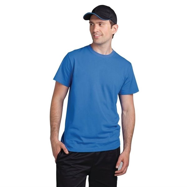 Chef Works Cool Vent baseball cap zwart en blauw | Polyester/katoen