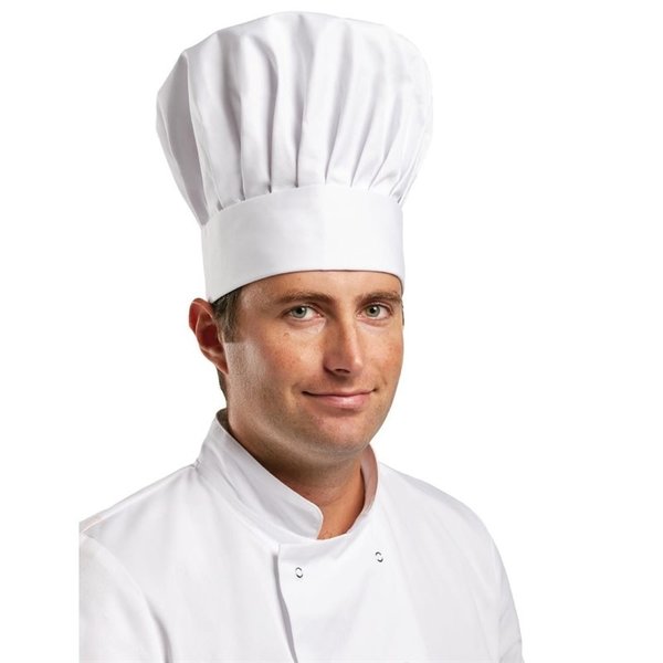 Whites koksmuts wit | 65% polyester - 35% katoen