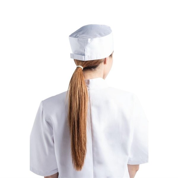 Chef Works Cool Vent beanie wit | Polyester/katoen