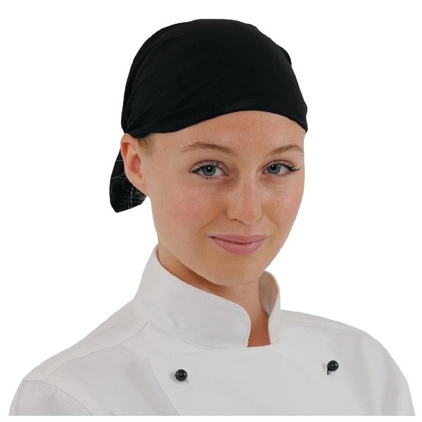 Buff hoofddoek zwart | Polyester microvezel