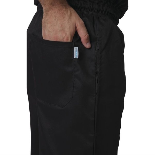 Whites Vegas unisex koksbroek zwart | Polyester/katoen