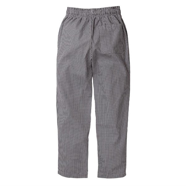 Whites Vegas unisex koksbroek zwart-wit geruit | 65% polyester - 35% katoen
