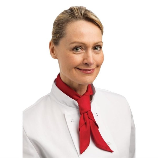 Whites halsdoek rood | Polyester/katoen